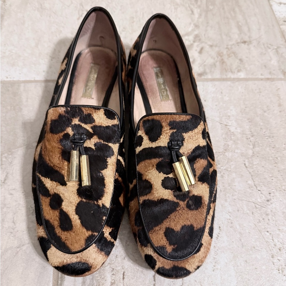 Louise et Cie Leopard Print Loafers // Sz 8 - Picture 2 of 6